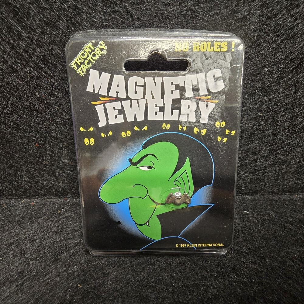 Vintage Halloween Magnetic Earring - Bat 1997 Klein Intl.